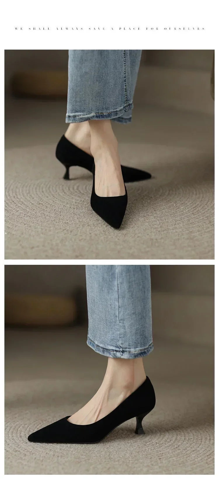 Luxury High Heel Shoes For Women Mid Heel Stiletto High Sandal Party Office 2019 Elegant Brown Small Heel Sexy