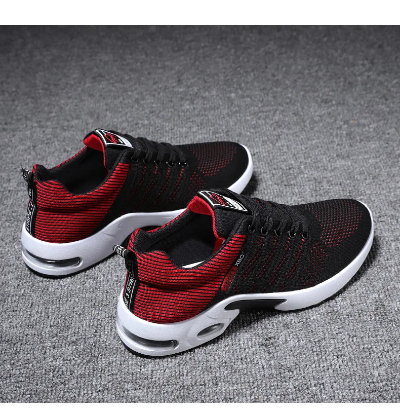 Zapatillas deportivas para hombre 2025, nuevas zapatillas para hombre con cordones, zapatillas ligeras y casuales.