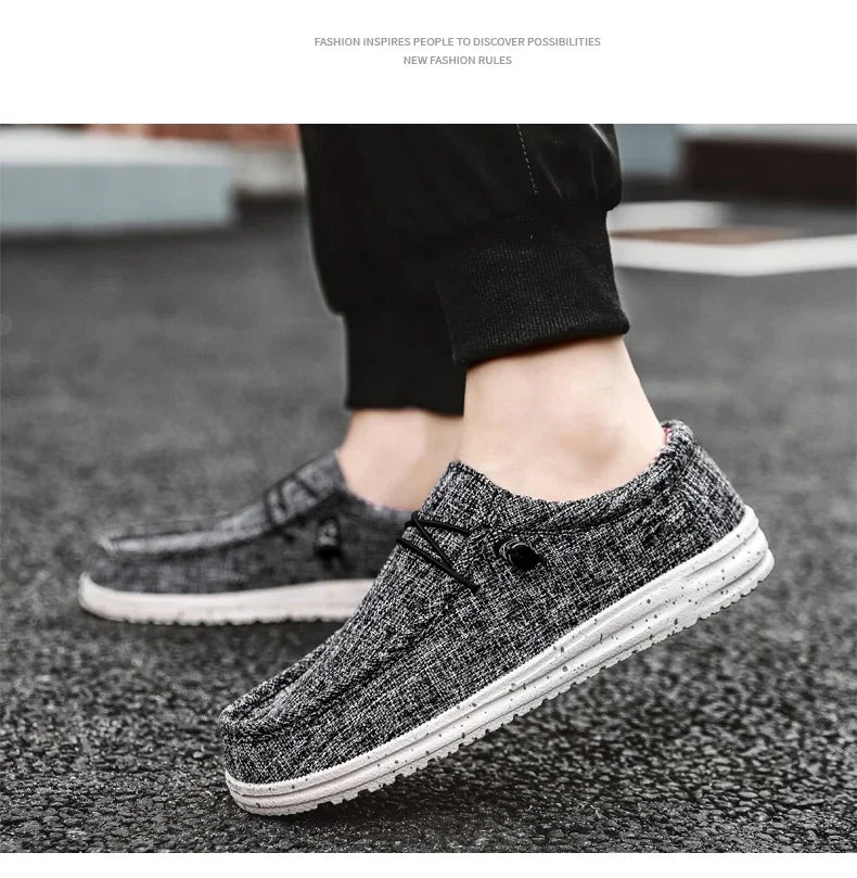 Mocasines de malla para hombre, zapatos vulcanizados de otoño para hombre, transpirables, ligeros, para senderismo, deportes al aire libre, calzado abierto Scarpa Aperta