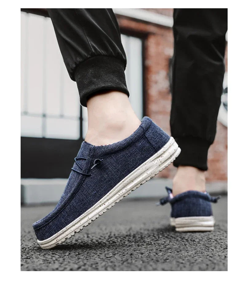 Mocasines de malla para hombre, zapatos vulcanizados de otoño para hombre, transpirables, ligeros, para senderismo, deportes al aire libre, calzado abierto Scarpa Aperta