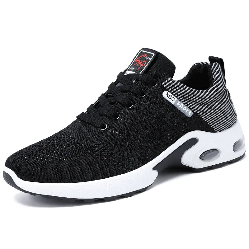 Zapatillas deportivas para hombre 2025, nuevas zapatillas para hombre con cordones, zapatillas ligeras y casuales.