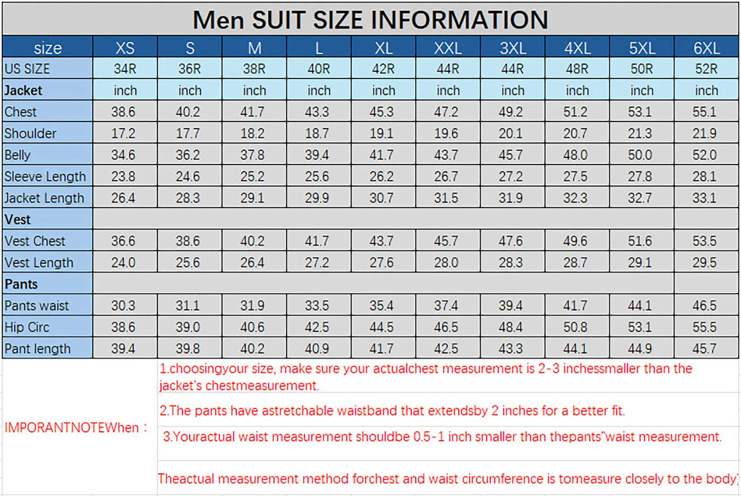 Traje de tres piezas para hombre, elegante frac de cuello alto con solapa, ideal para fiesta, boda, novio, graduación (chaqueta + chaleco + pantalones)