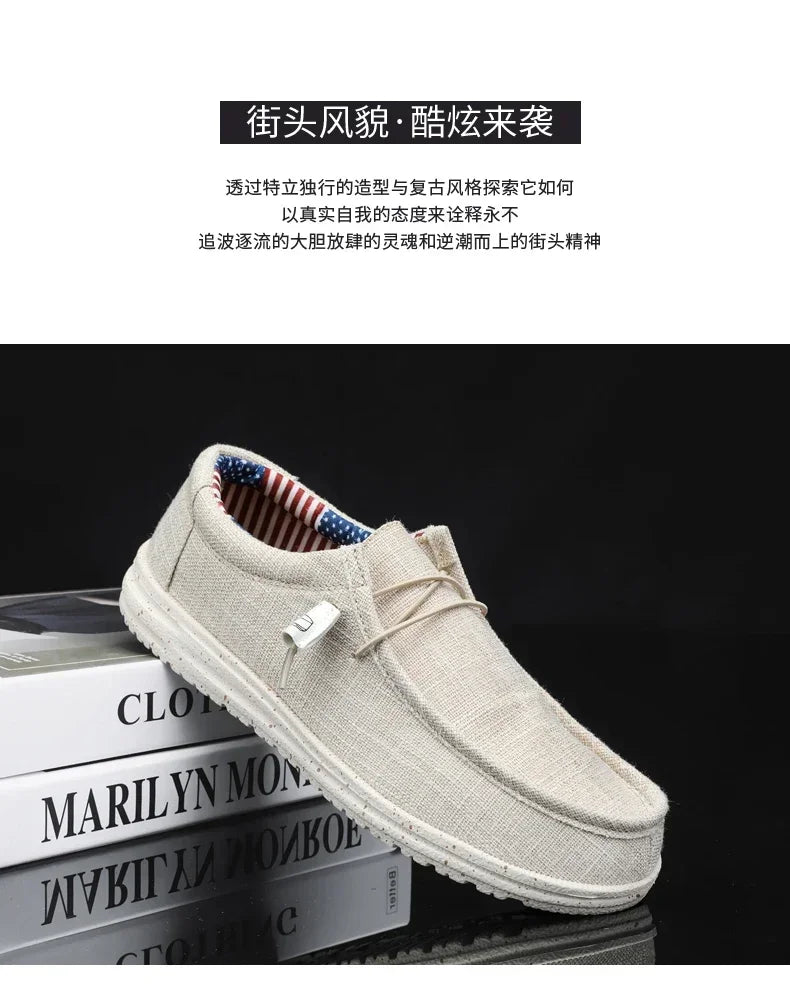 Mocasines de malla para hombre, zapatos vulcanizados de otoño para hombre, transpirables, ligeros, para senderismo, deportes al aire libre, calzado abierto Scarpa Aperta
