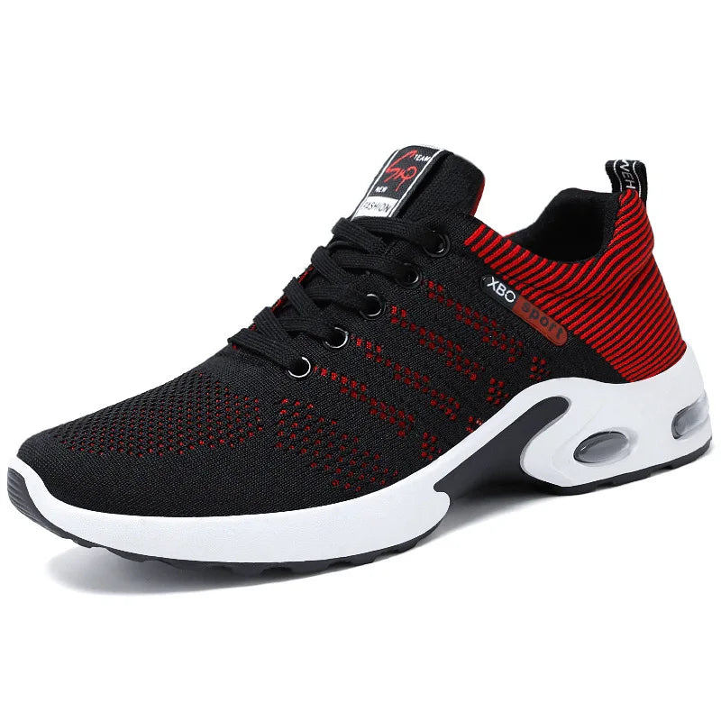 Zapatillas deportivas para hombre 2025, nuevas zapatillas para hombre con cordones, zapatillas ligeras y casuales.