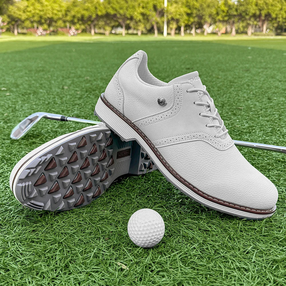Zapatos de golf nuevos, zapatillas de golf de lujo para exteriores, tallas grandes 39-49, calzado deportivo para exteriores.