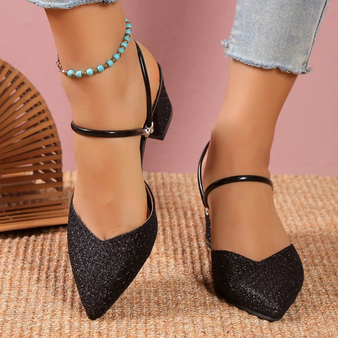 Sandalias de tacón bajo para mujer, moda de verano, tacones altos, planos, sandalias de diseñador para mujer, zapatos de lujo para mujer, zapatos de fiesta de boda