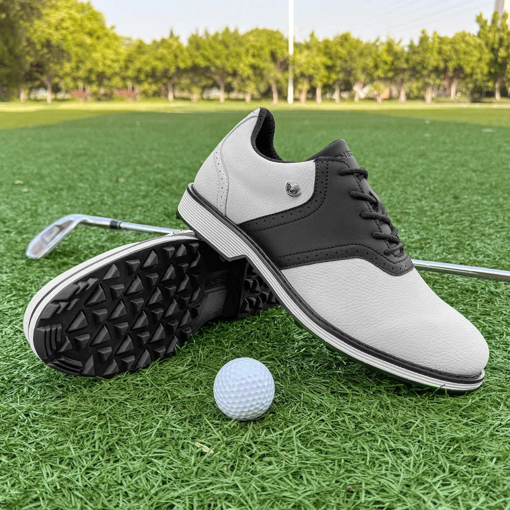 Zapatos de golf nuevos, zapatillas de golf de lujo para exteriores, tallas grandes 39-49, calzado deportivo para exteriores.