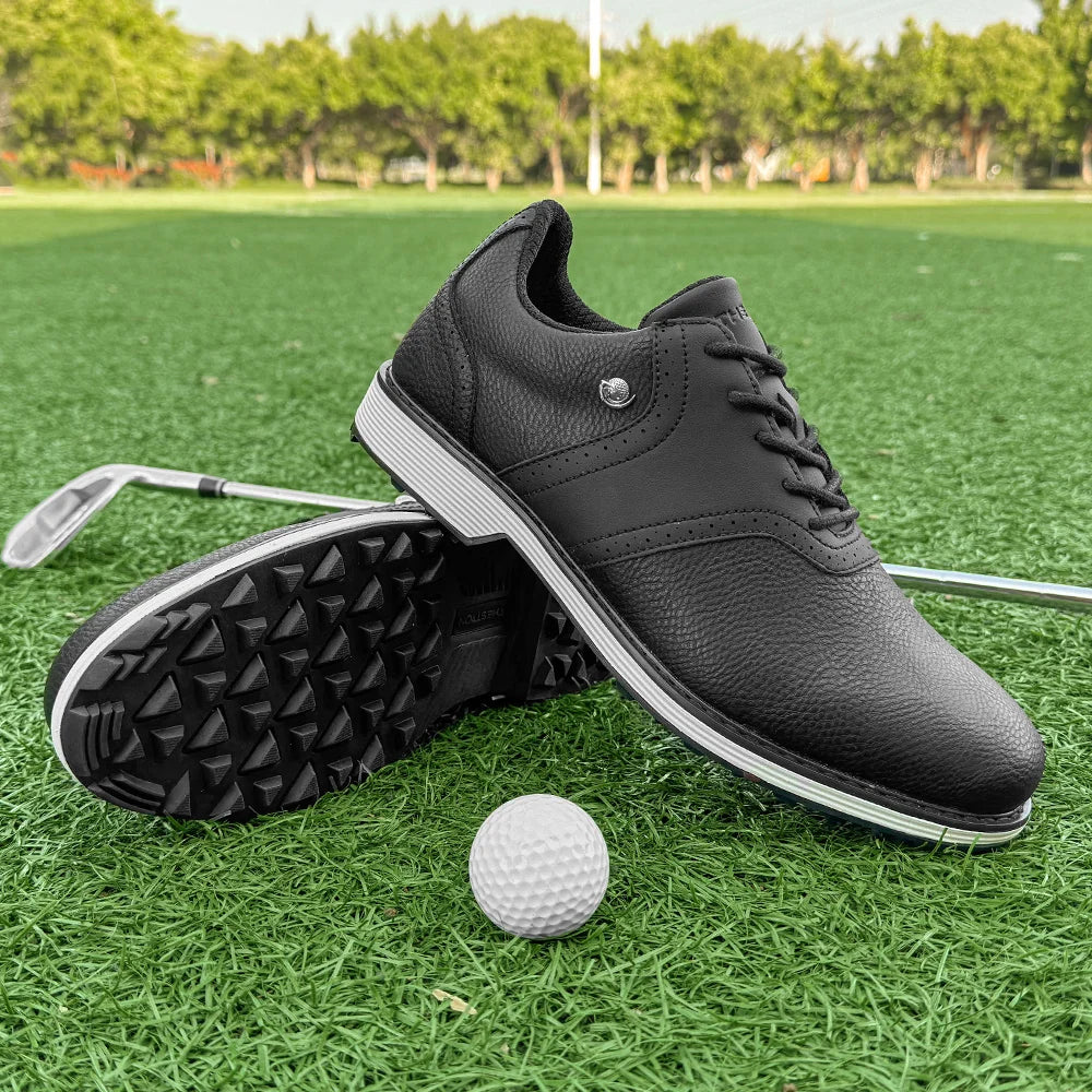 Zapatos de golf nuevos, zapatillas de golf de lujo para exteriores, tallas grandes 39-49, calzado deportivo para exteriores.