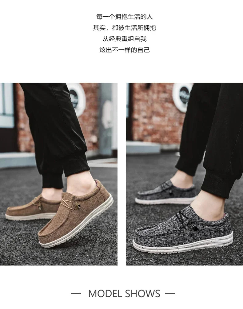 Mocasines de malla para hombre, zapatos vulcanizados de otoño para hombre, transpirables, ligeros, para senderismo, deportes al aire libre, calzado abierto Scarpa Aperta