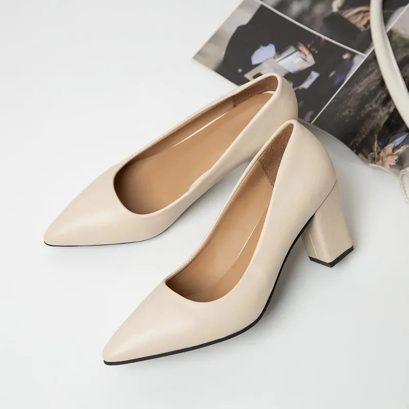 Zapatos de tacón alto nuevos, punta puntiaguda, charol, tacón alto, elegantes, mujer, tacón fino, plataforma, zapatos de trabajo