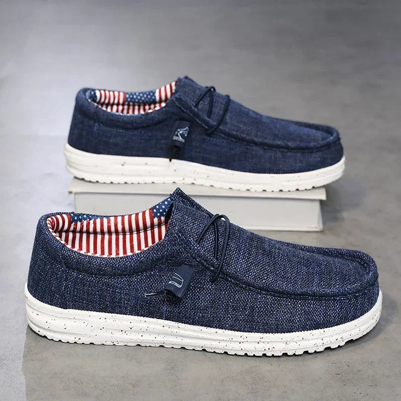 Mocasines de malla para hombre, zapatos vulcanizados de otoño para hombre, transpirables, ligeros, para senderismo, deportes al aire libre, calzado abierto Scarpa Aperta