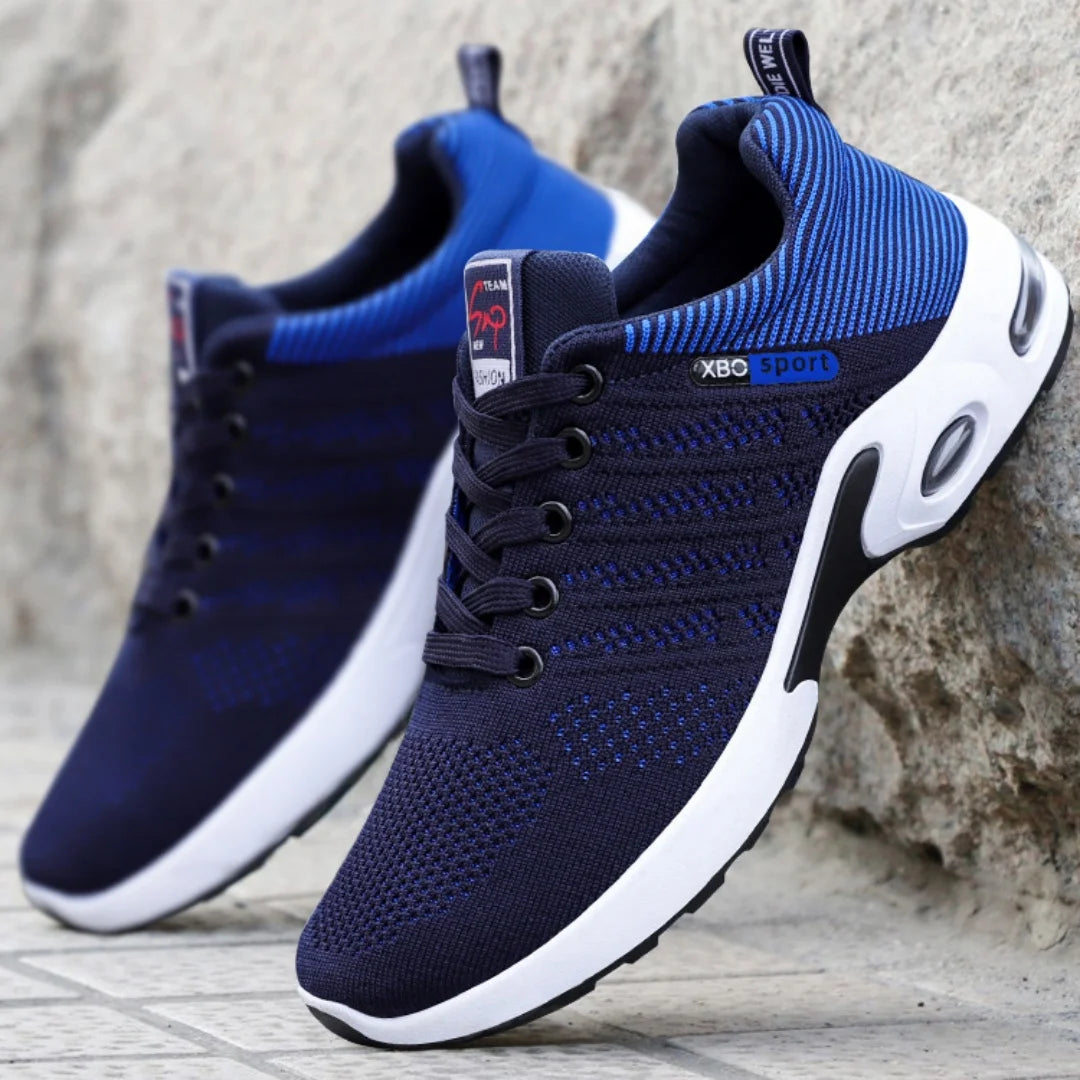 Zapatillas deportivas para hombre 2025, nuevas zapatillas para hombre con cordones, zapatillas ligeras y casuales.