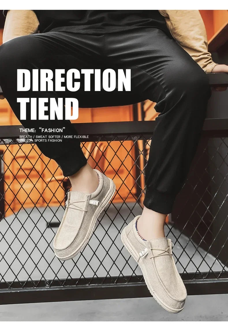 Mocasines de malla para hombre, zapatos vulcanizados de otoño para hombre, transpirables, ligeros, para senderismo, deportes al aire libre, calzado abierto Scarpa Aperta