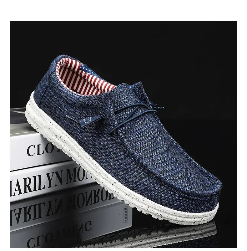 Mocasines de malla para hombre, zapatos vulcanizados de otoño para hombre, transpirables, ligeros, para senderismo, deportes al aire libre, calzado abierto Scarpa Aperta
