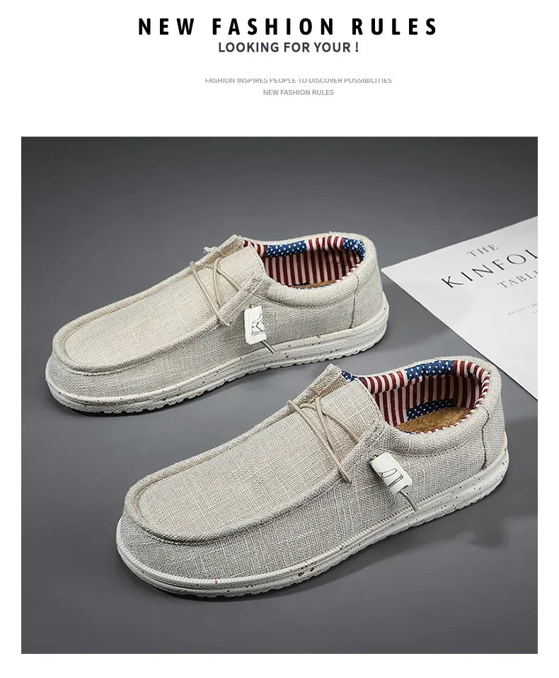 Mocasines de malla para hombre, zapatos vulcanizados de otoño para hombre, transpirables, ligeros, para senderismo, deportes al aire libre, calzado abierto Scarpa Aperta