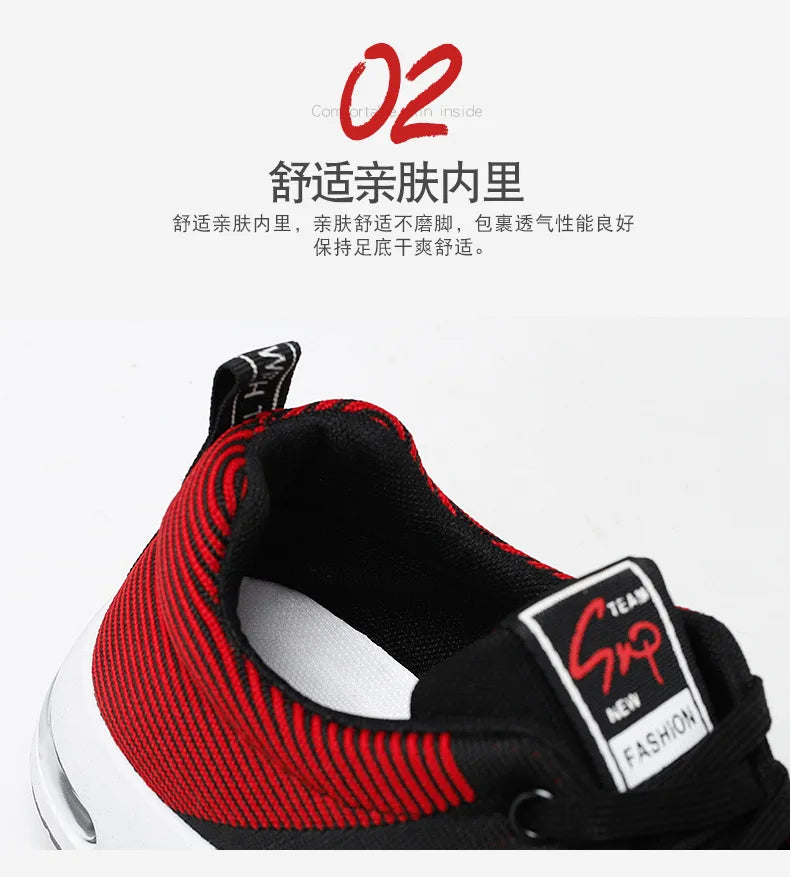 Zapatillas deportivas para hombre 2025, nuevas zapatillas para hombre con cordones, zapatillas ligeras y casuales.
